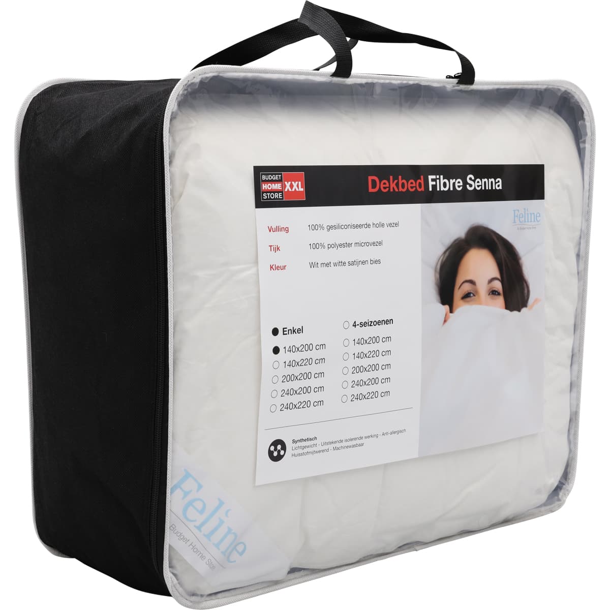 Dekbed Fibre Senna Enkel 240x200cm - 2
