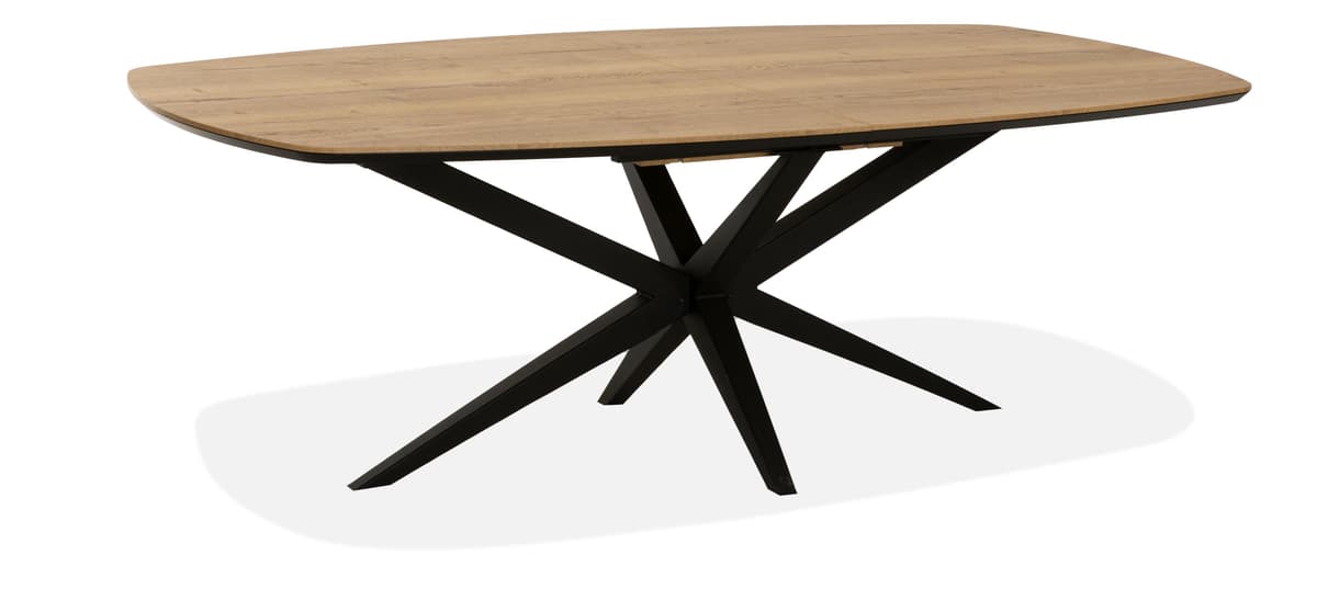 Eettafel Wies Deens ovaal uitschuifbaar - 1