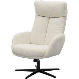 Draaifauteuil Viktor met voetenbank Boogie Shell - 6