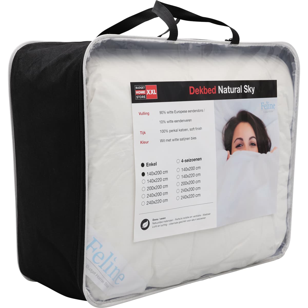 Dekbed Natural Sky Enkel 240x220cm - 2