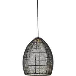 Hanglamp Madita 30x37cm zwart goud - 1