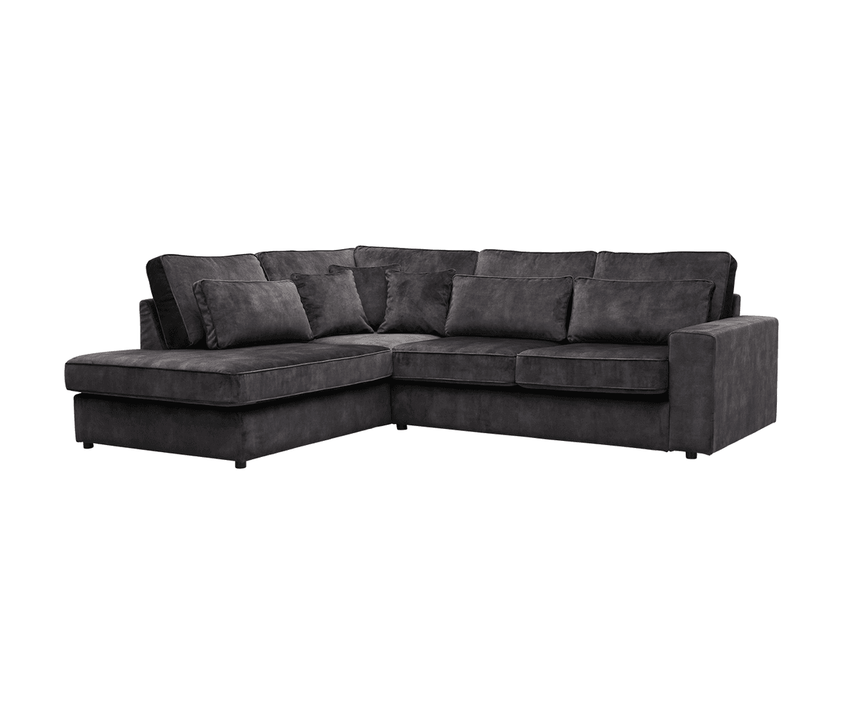 Hoekbank Cocoon Adore Antraciet Links - 2