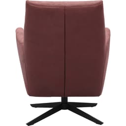 Draaifauteuil Roos zwarte kruispoot - 16