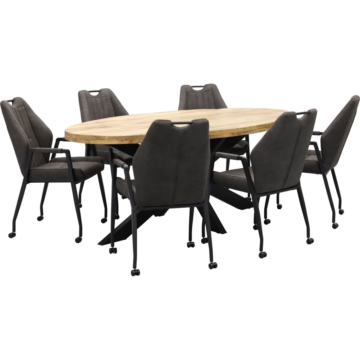 Eetkamerstoel Allure Antraciet  - 4