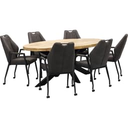 Eetkamerstoel Allure Antraciet  - 4