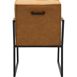 Eetkamerstoel Kenzo met metalen armleuning - 15