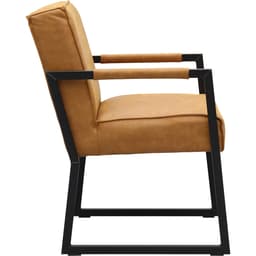 Eetkamerstoel Kenzo met metalen armleuning - 13