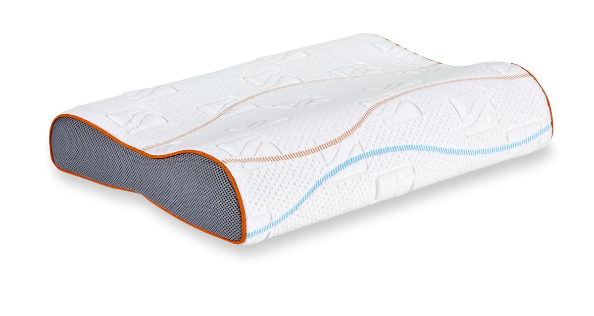 M Line Wave Pillow I soft 10 cm hoog - 1