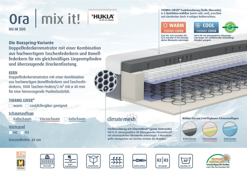 Matras Ton 500 - 90x200 - 1