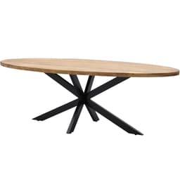 Eettafel Rico ovaal 210x100 cm - 1