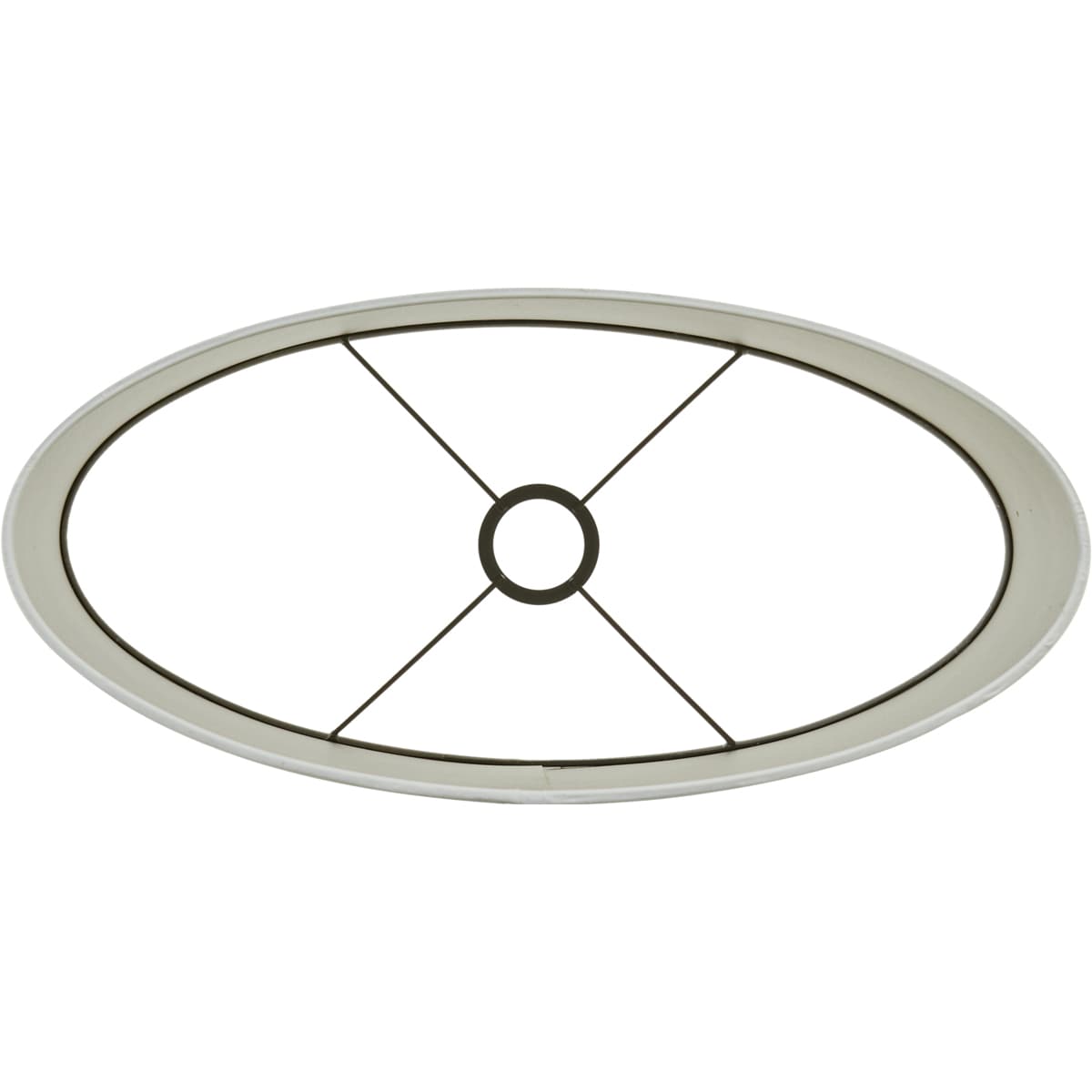 Lampenkap Saverna ovaal 45x45x32 cm eiwit - 2