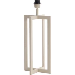 Lampvoet Mace 21X21X46 cm creme - 1