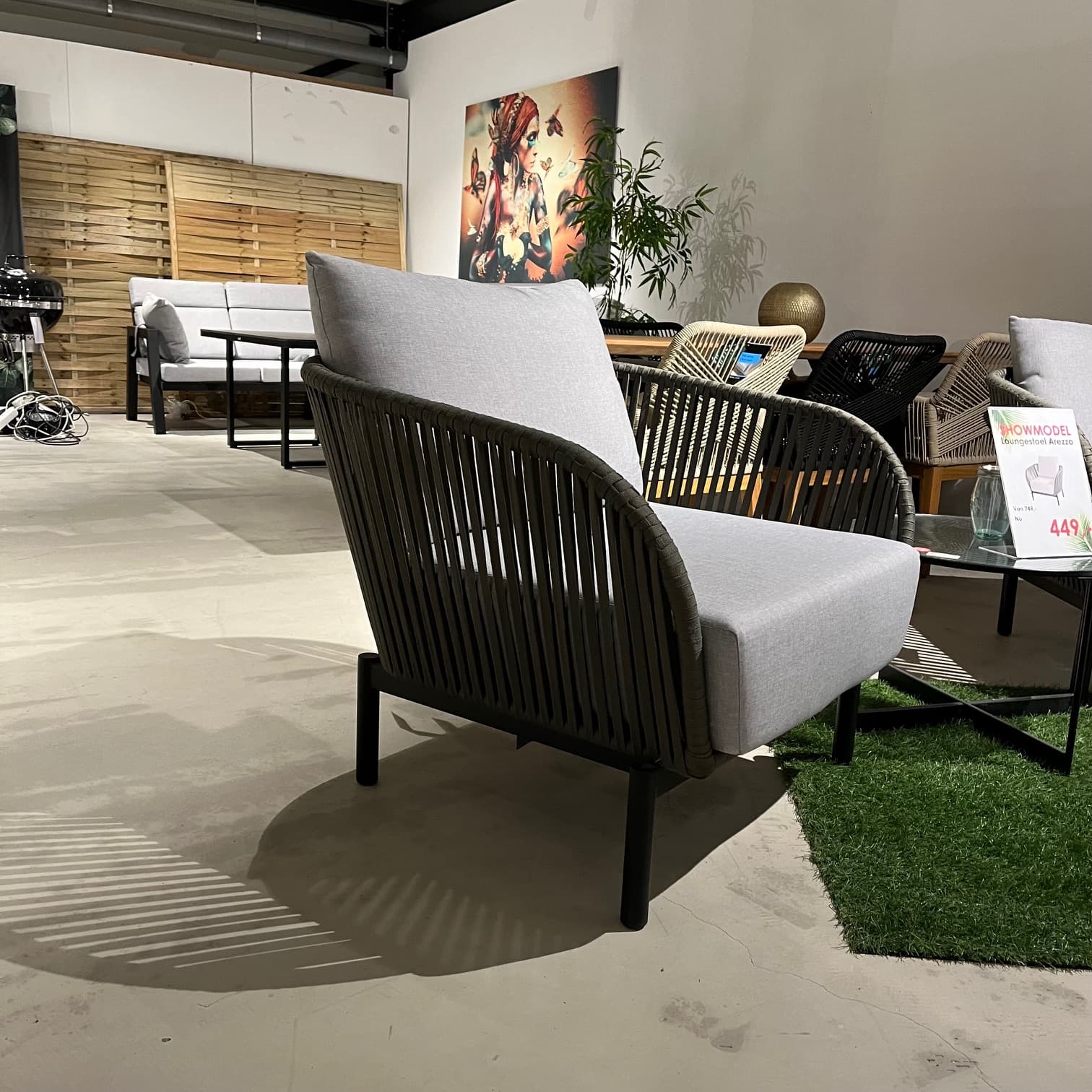 Showroommodel Loungestoel Arrezo