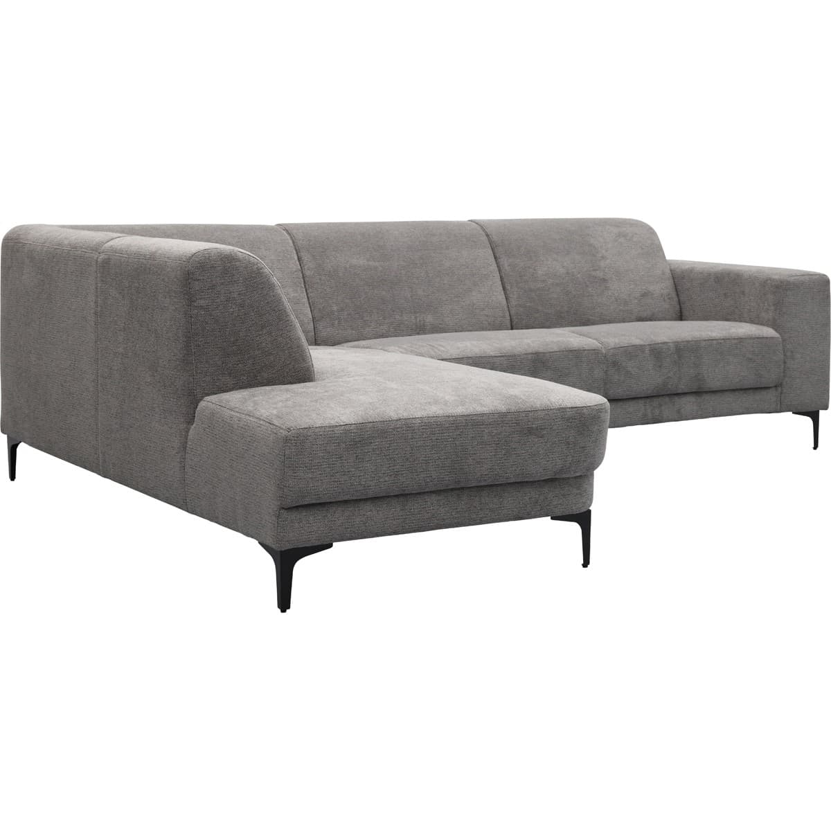 Bank Edward hoekziteiland links + 2,5-zits Mito antracite - 4