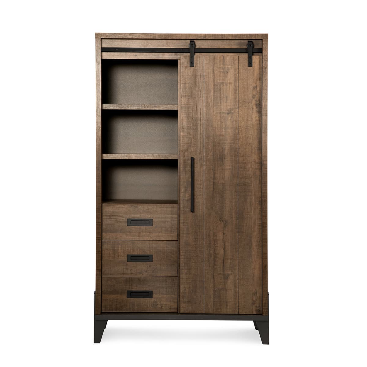 Camino wandkast dark mango 1D, 3L, OV - 1