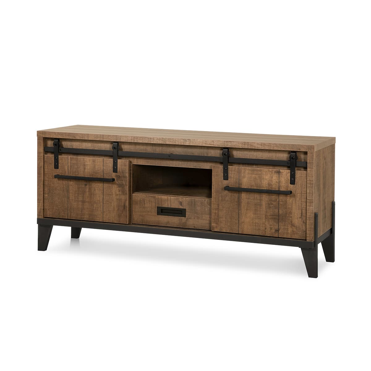 Camino tv-dressoir dark mango 2D, OV, 1L - 2