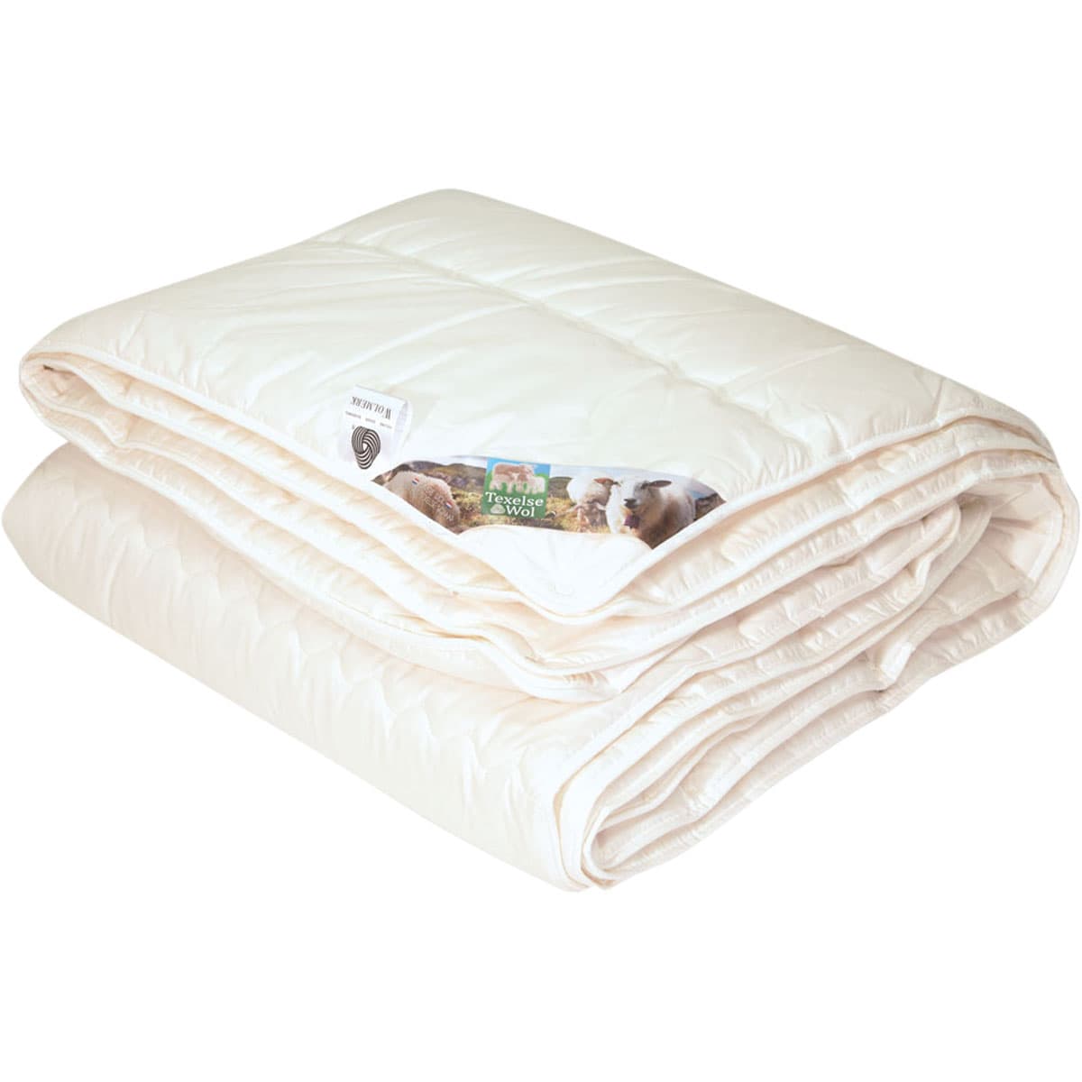 Dekbed Texelse Wol 4 seizoenen 200x200 cm - 1