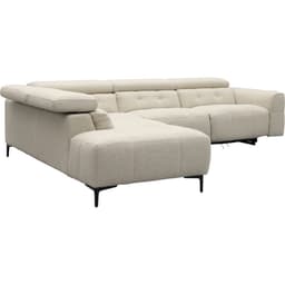 Bank Robin hoekziteiland links + 2,5-zits met 1 elektrische relax (eendelig) rechts - 21