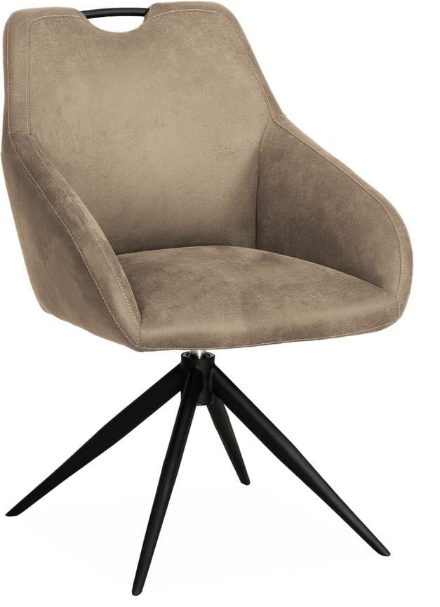 Eetkamerstoel Lukas Truffle - 1