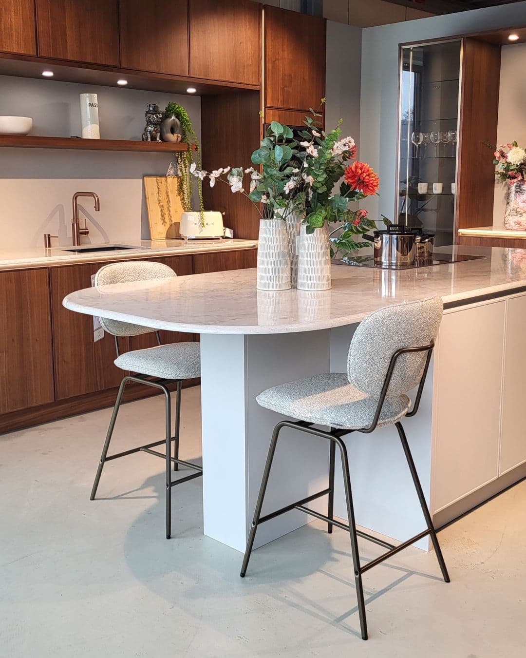 Barstoel cloudy/stb/kd dr Lexi  beige