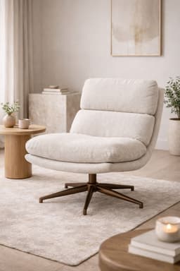 Draaifauteuil Ledger Naturel - 2