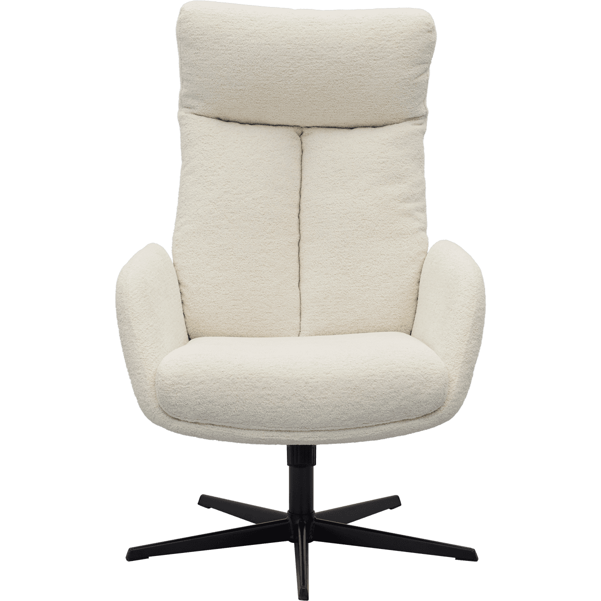 Draaifauteuil Viktor met voetenbank Boogie Shell - 5