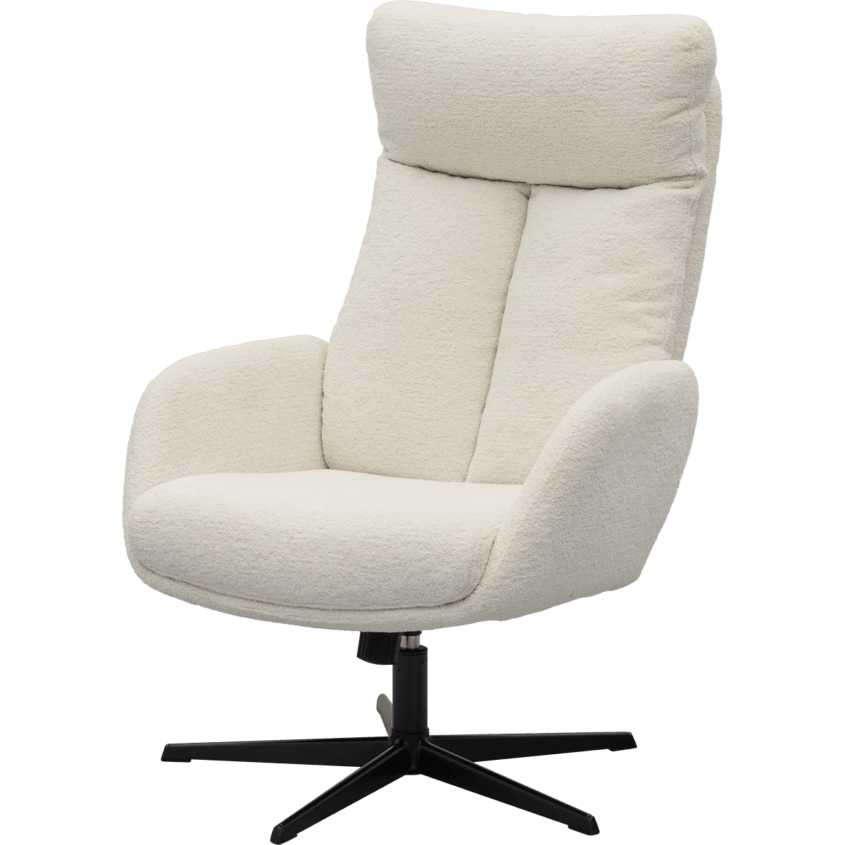 Draaifauteuil Viktor met voetenbank Boogie Shell - 6