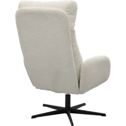 Draaifauteuil Viktor met voetenbank Boogie Shell - 8