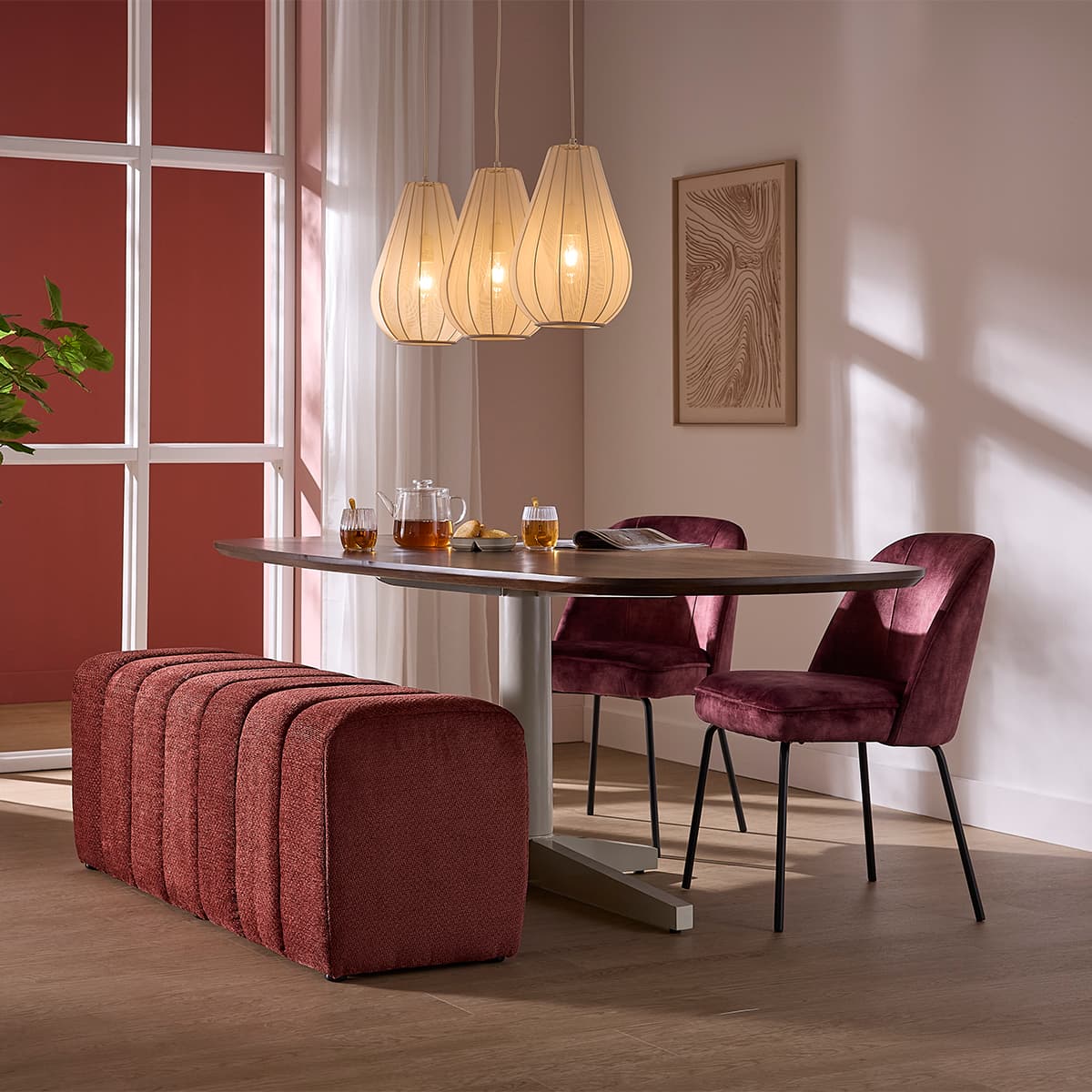Eetkamerbank Danee 140cm - 2