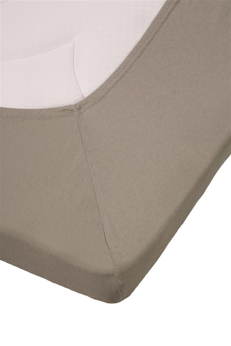 Hoeslaken Topper Split Taupe - 2