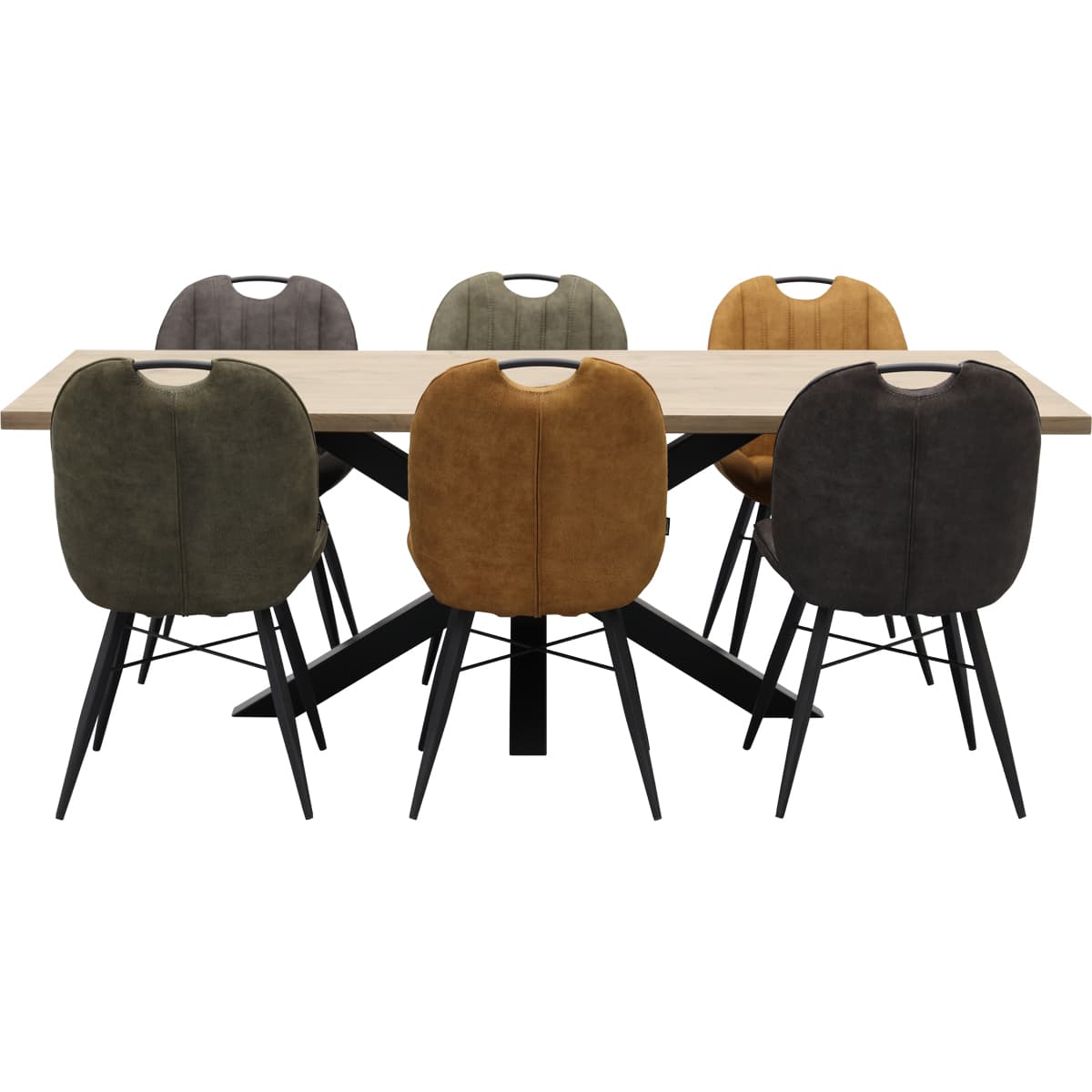 Eetkamerstoel Sporo Antraciet - 17