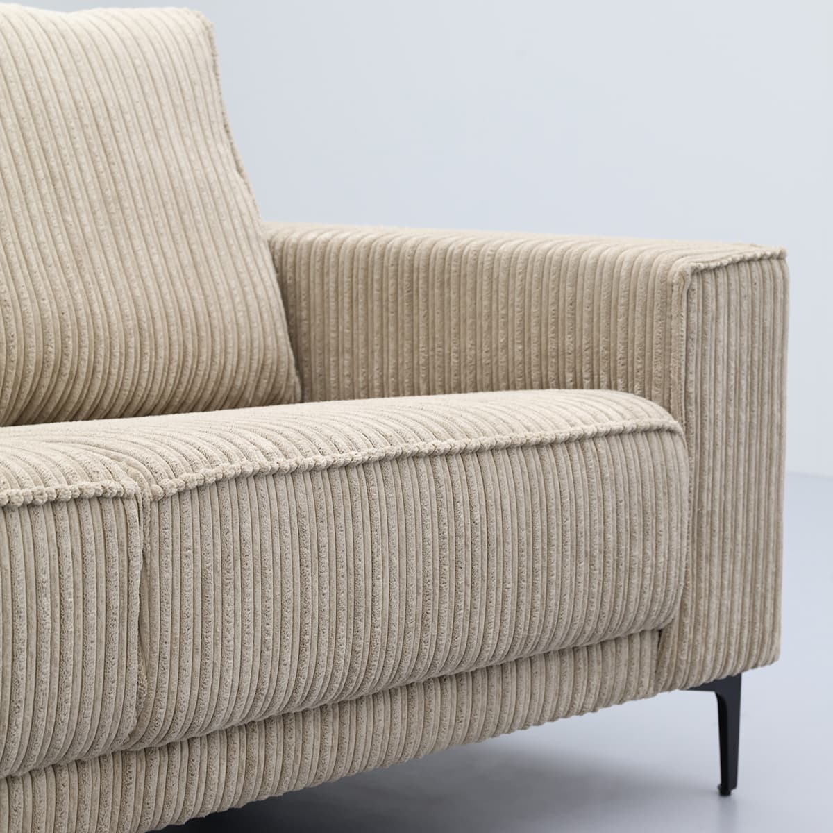 Bank Capri 2,5-zits in Jumbo Taupe - 7