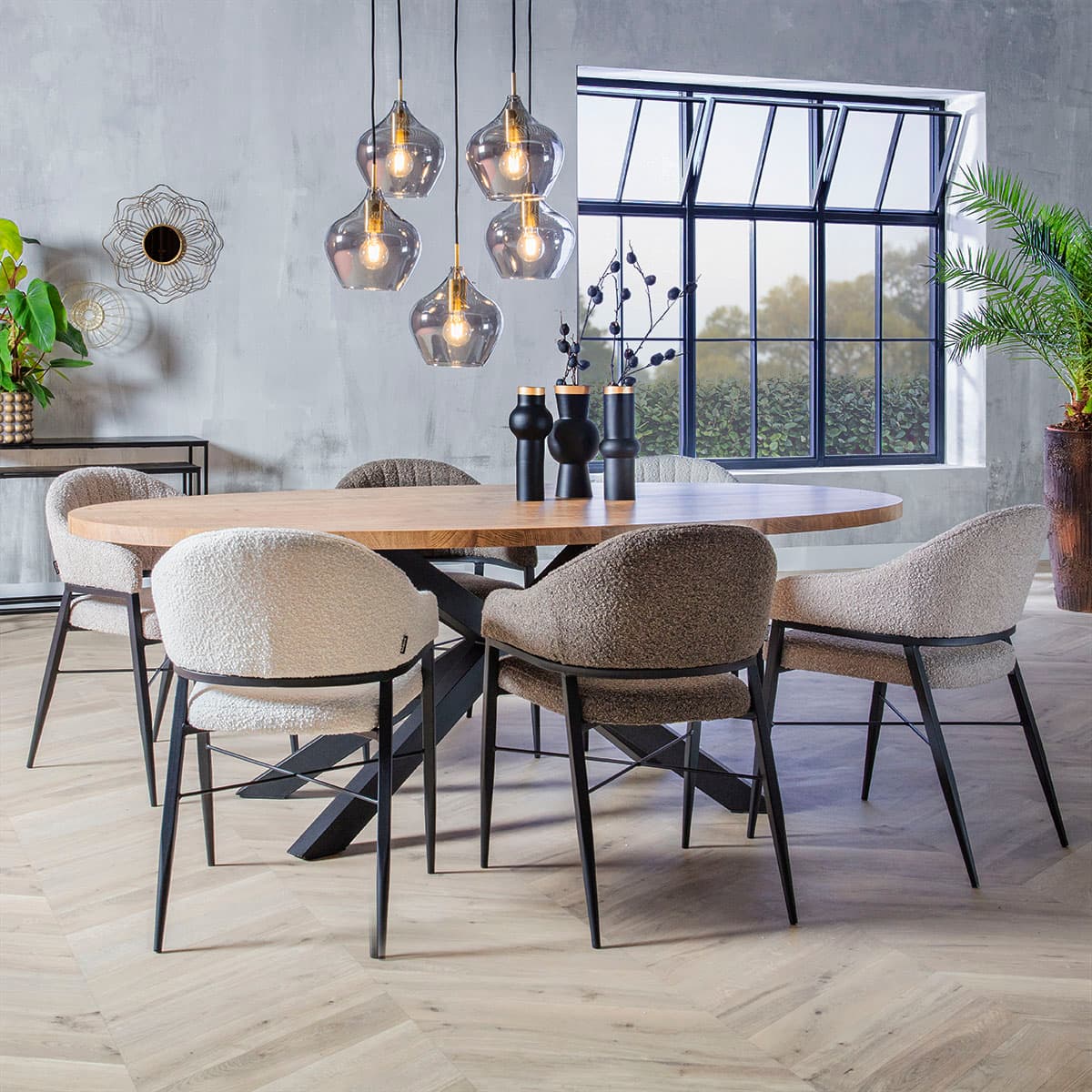 Eetkamerstoel Reza Mousse - 2