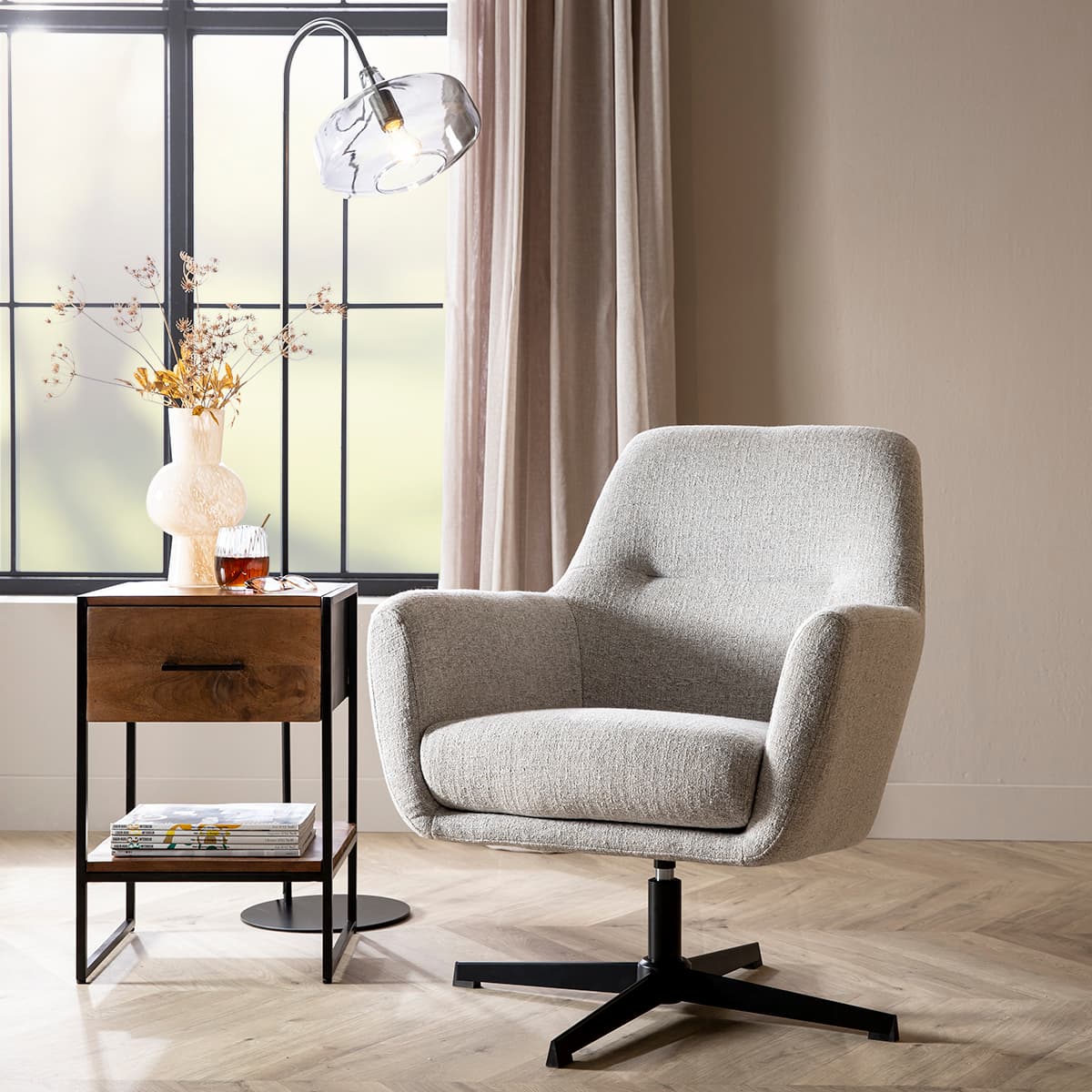 Vloerlamp Solna 45x29x160 cm - 2