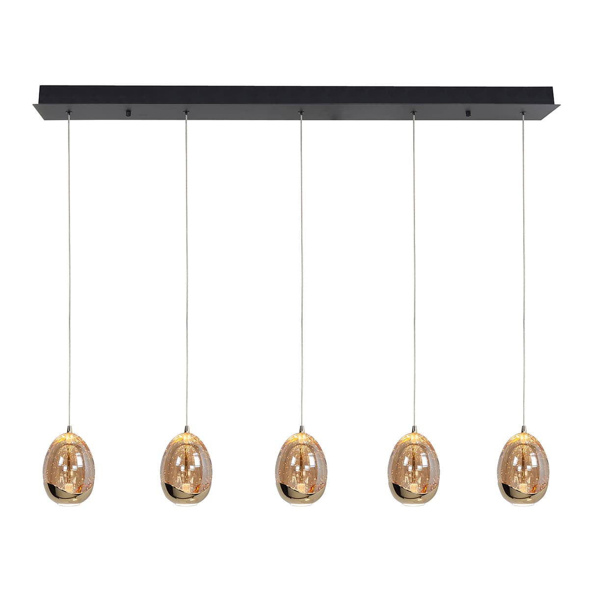 Golden egg hanglamp 5L - 1