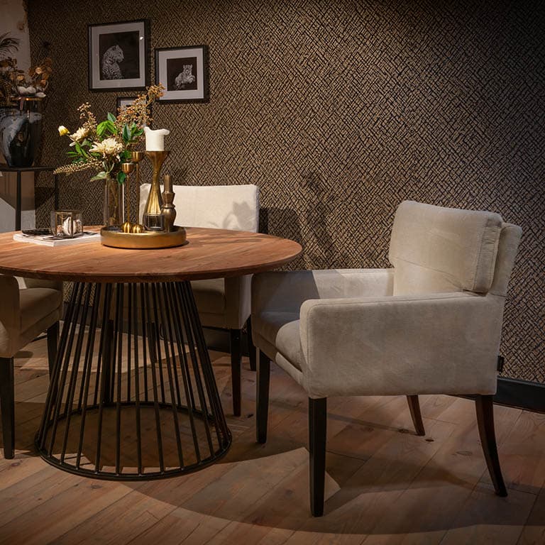 Eetkamerstoel Quinten met Arm - UrbanSofa - 1