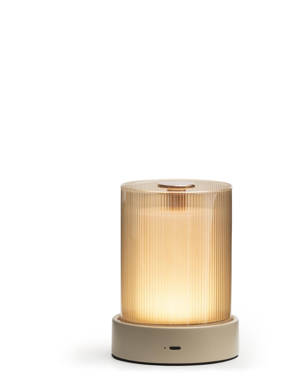 Matz draadloze tafellamp 1*led Coco Maison beige - 1