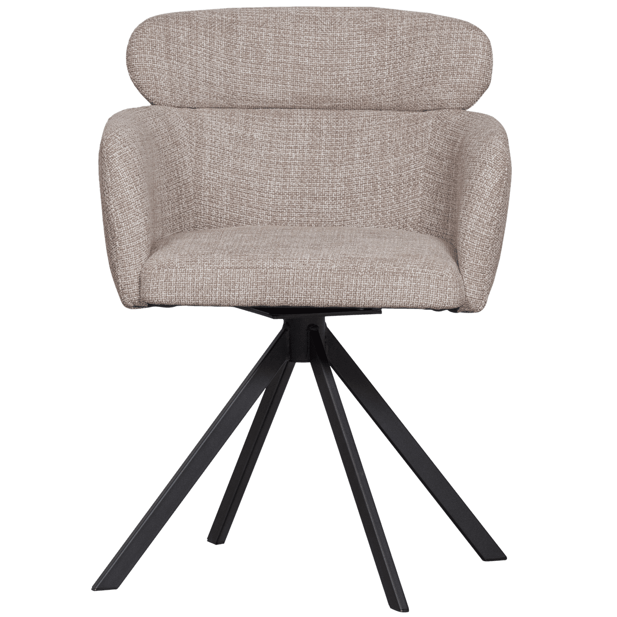 FENNE DRAAIBARE EETKAMERSTOEL NATUREL - 5