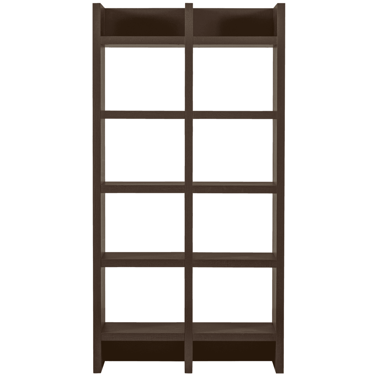 TIMO OPEN KAST MDF DONKERBRUIN 195x100x40CM - 6