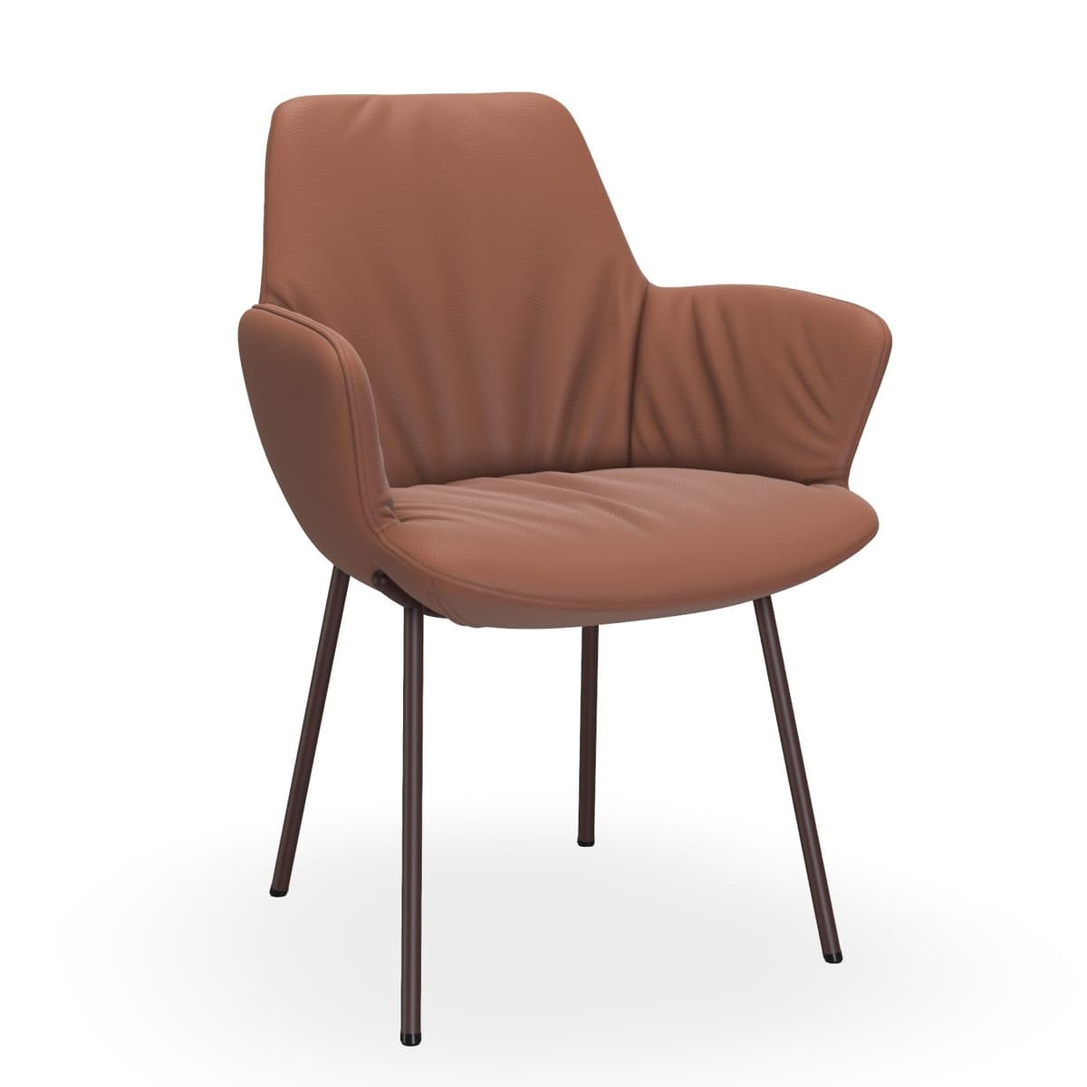 Eetkamerstoel Maple Four met arm Bert Plantagie - 1