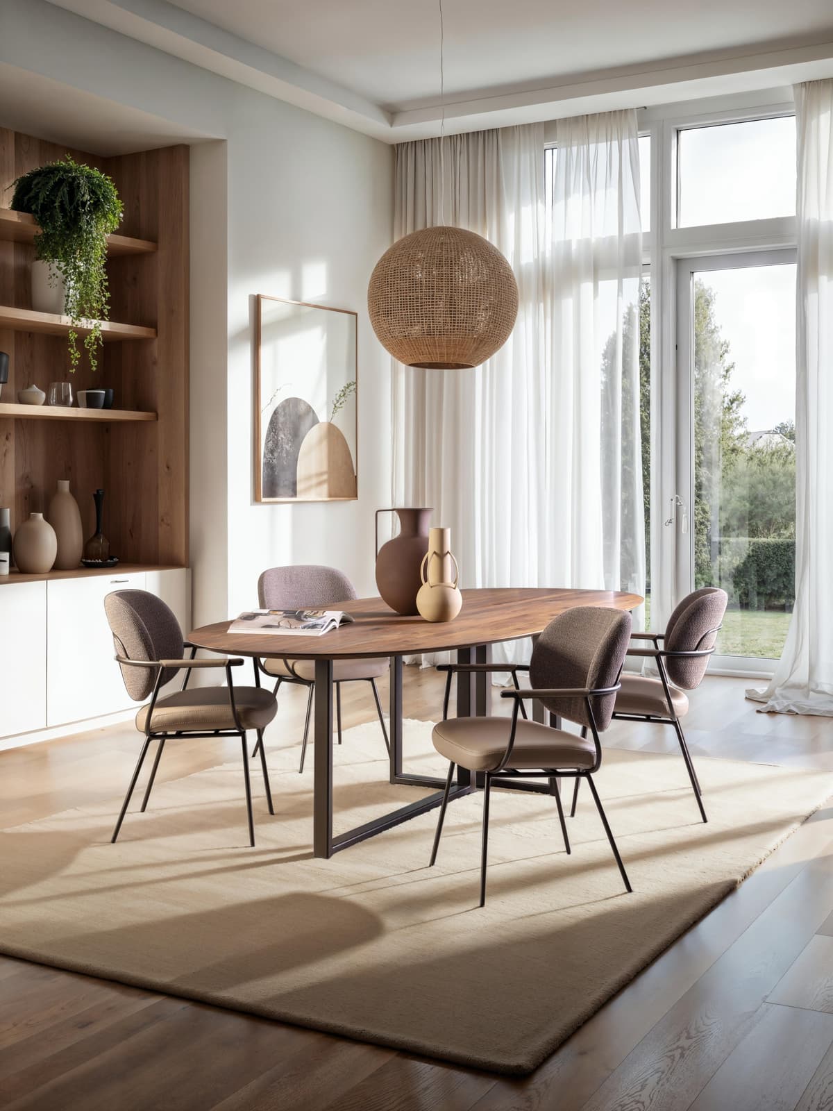 Eetkamerstoel Flip Met Arm Bert Plantagie - 5