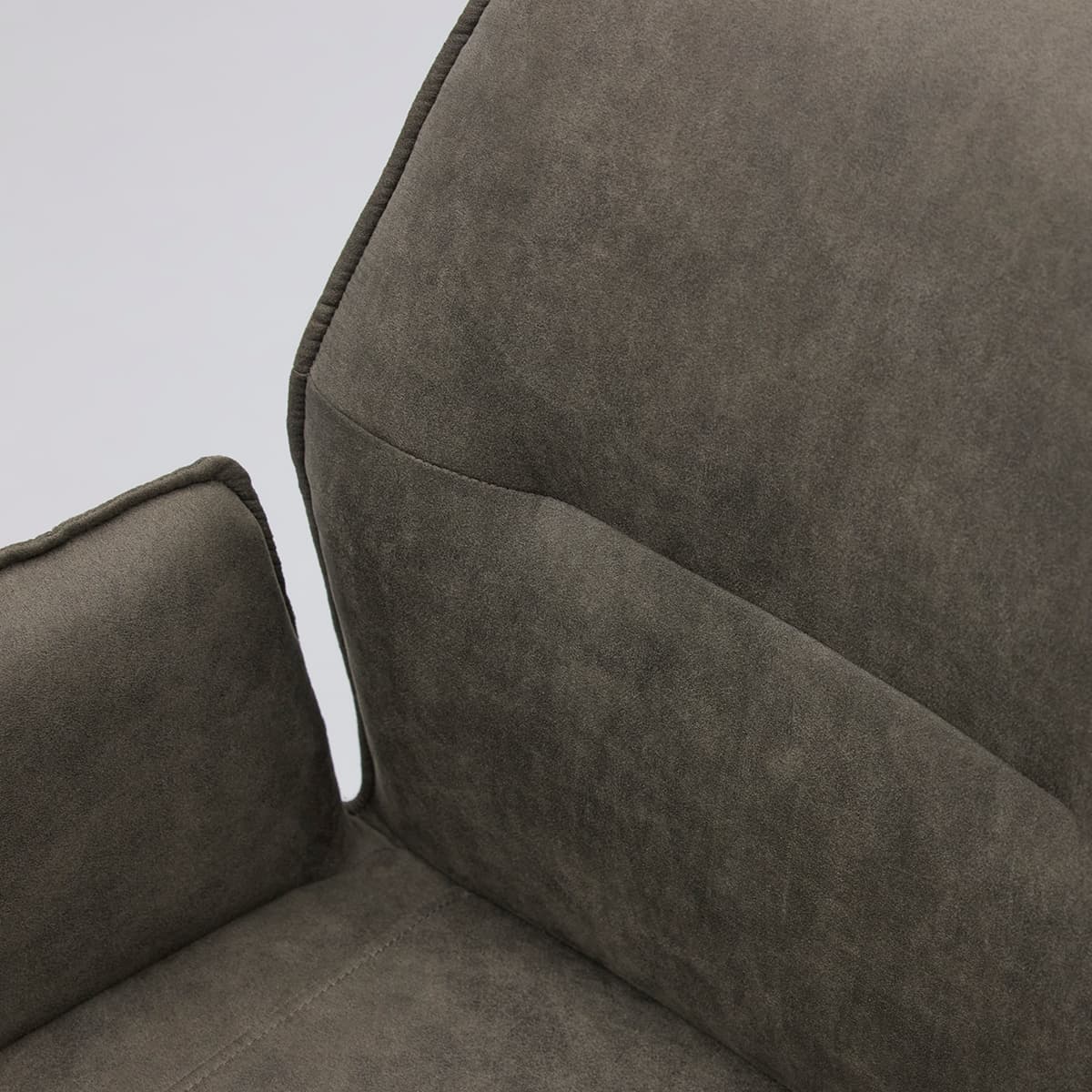 Eetkamerstoel Jaël met arm Grey - 9