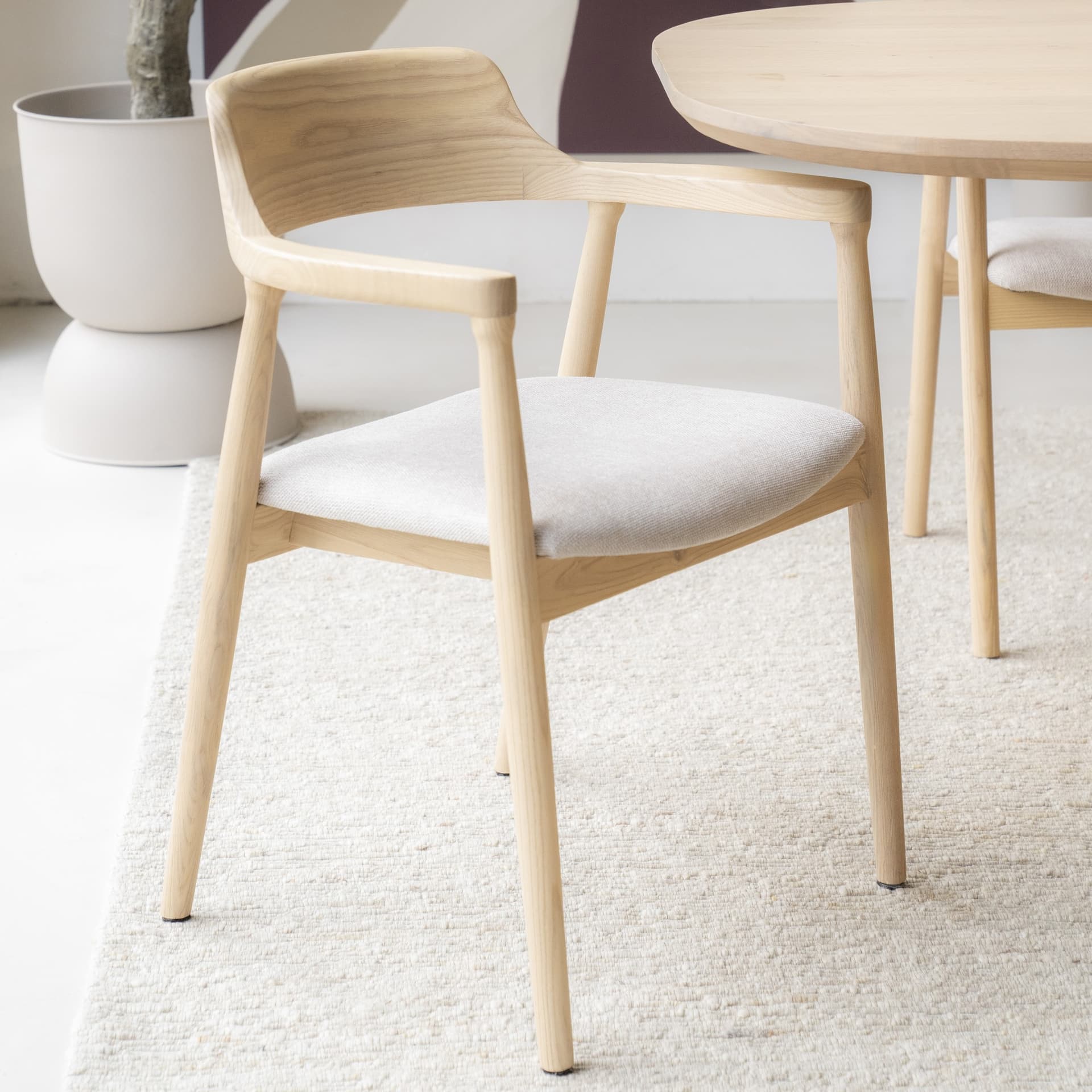 Eetkamerstoel Yorick Naturel