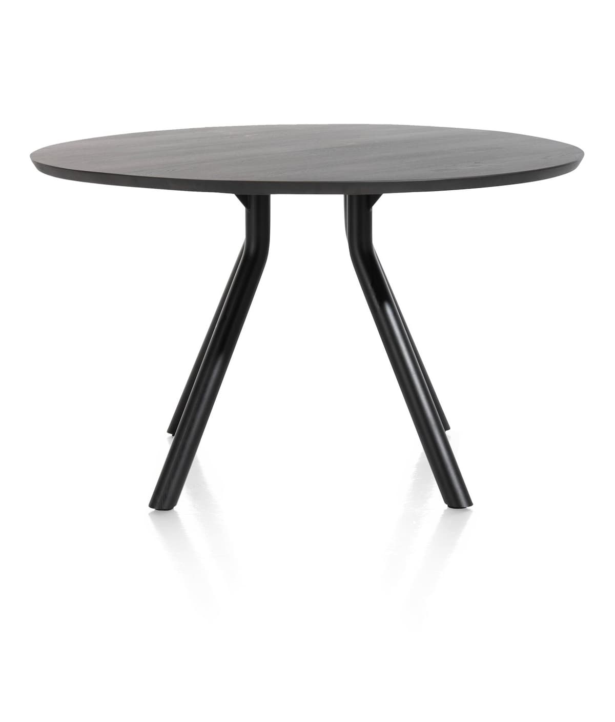 Tafel rond dia125 cn.pt Arvada Centrale poot zwart Onyx - 1