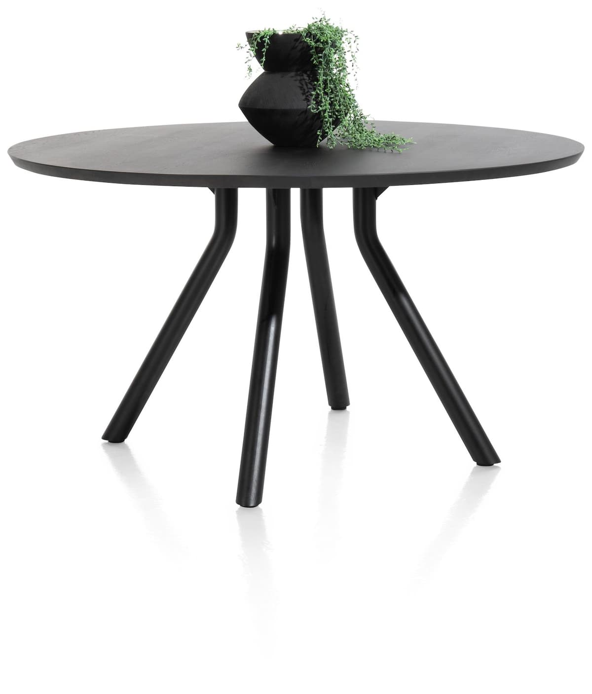 Tafel rond dia 140 cnpt Arvada Centrale poot zwart Onyx - 2
