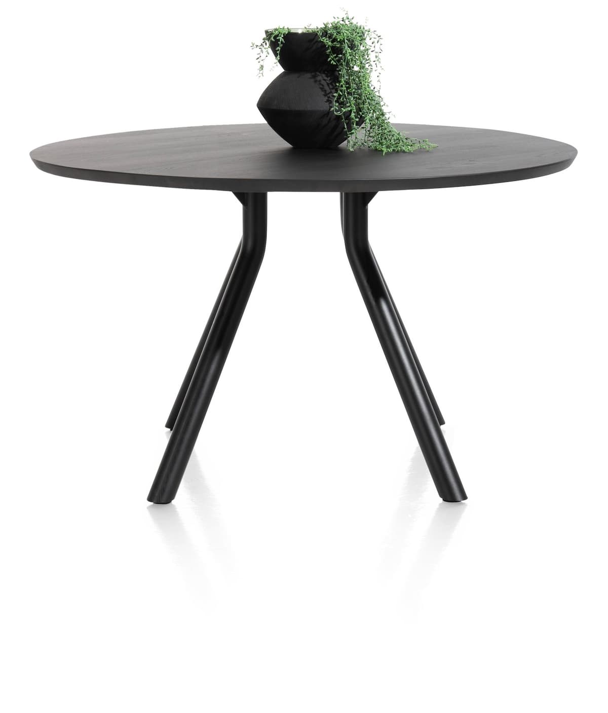 Tafel rond dia 140 cnpt Arvada Centrale poot zwart Onyx - 7
