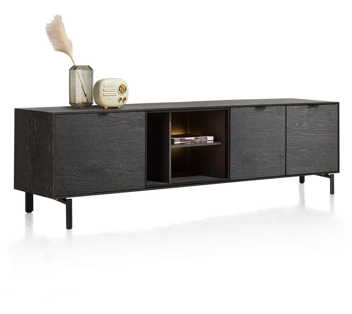 Lowboard 210 2dr1ff3n Elements Onyx - 2