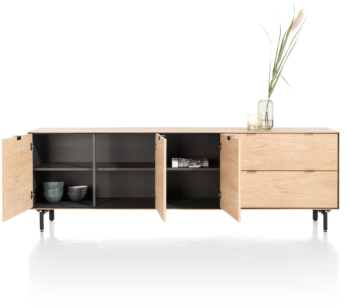 Dressoir 240cm 3d+2l Elements natural - 3