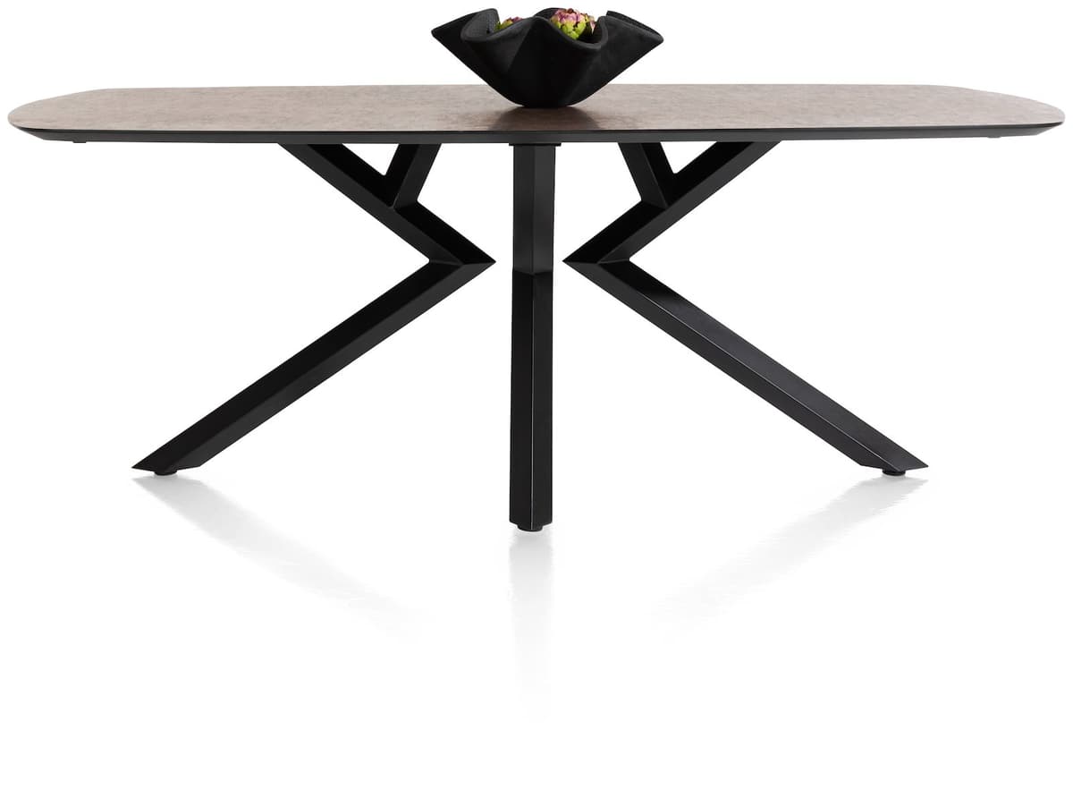 Tafel ovaal 105x200cm Masura Roest - 1