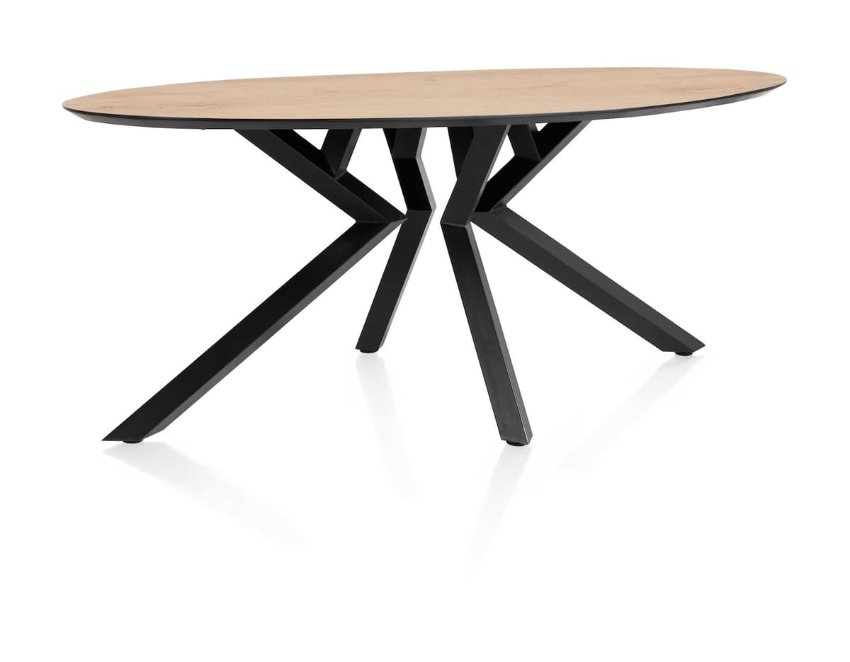 Tafel ellips 100x180cm Masura Eiken - 2